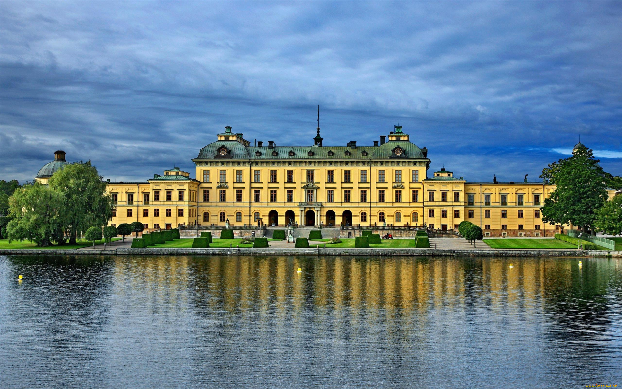 rottningholm, royal, palace, города, стокгольм, , швеция, rottningholm, royal, palace