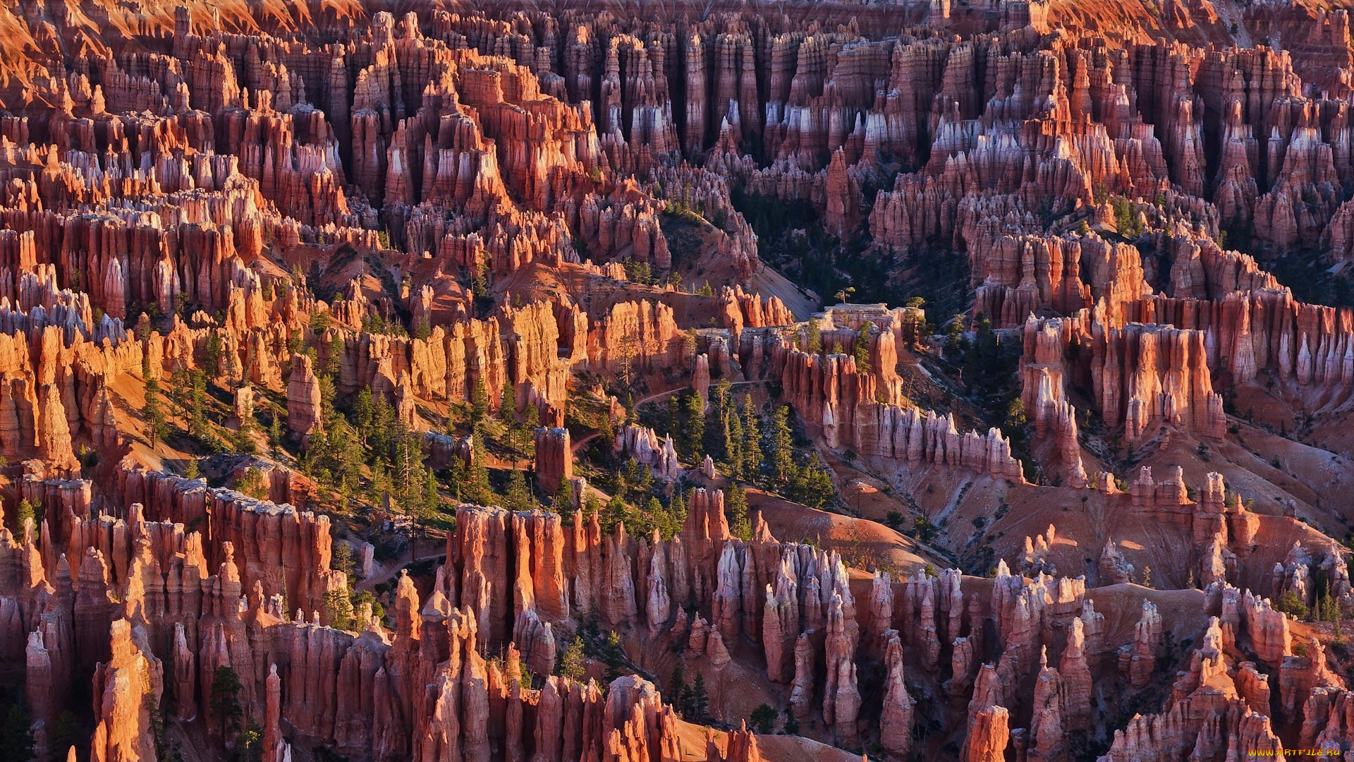 bryce, canyon, utah, природа, горы, bryce, canyon