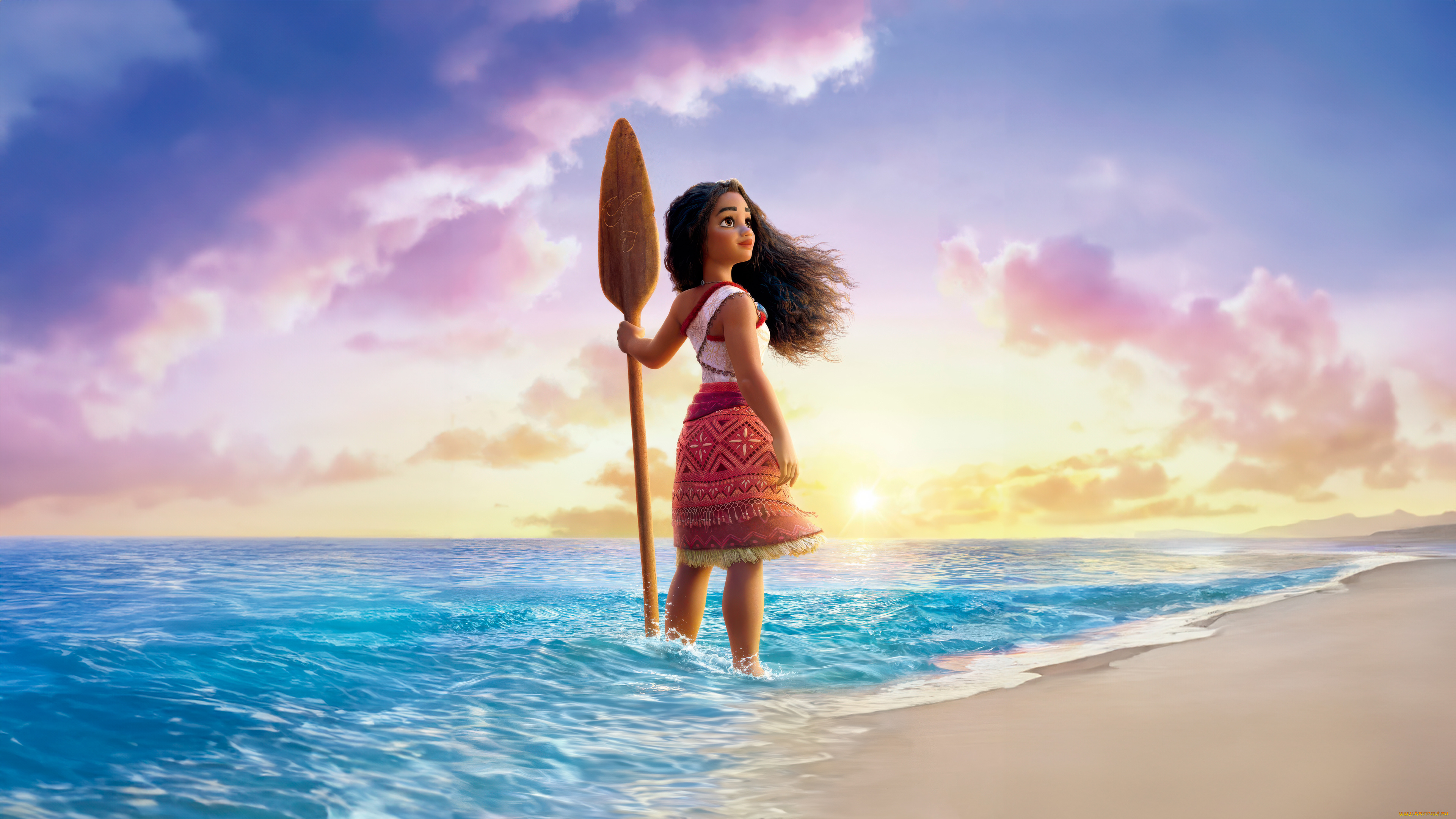 мультфильмы, moana, 2, moana, 2, oзвучка, aulii, cravalho, пeрсoнаж