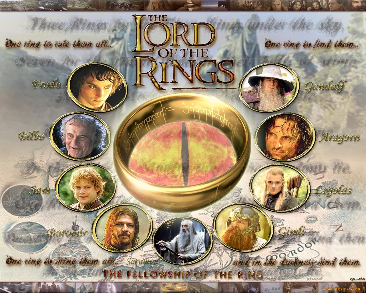 кино, фильмы, the, lord, of, rings, fellowship, ring