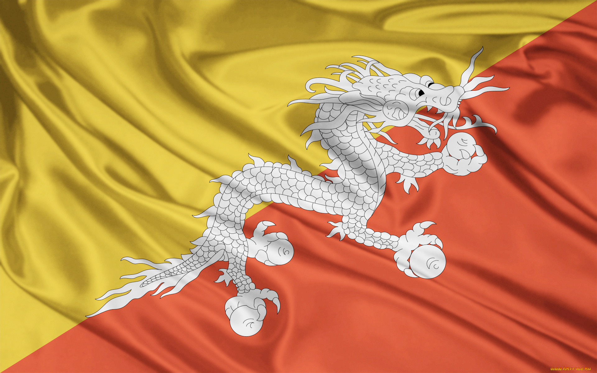 Dragon flag. Флаг королевства бутан дракон. Bhutan флаг. Флаг бутана. Флаг бутана 1936.