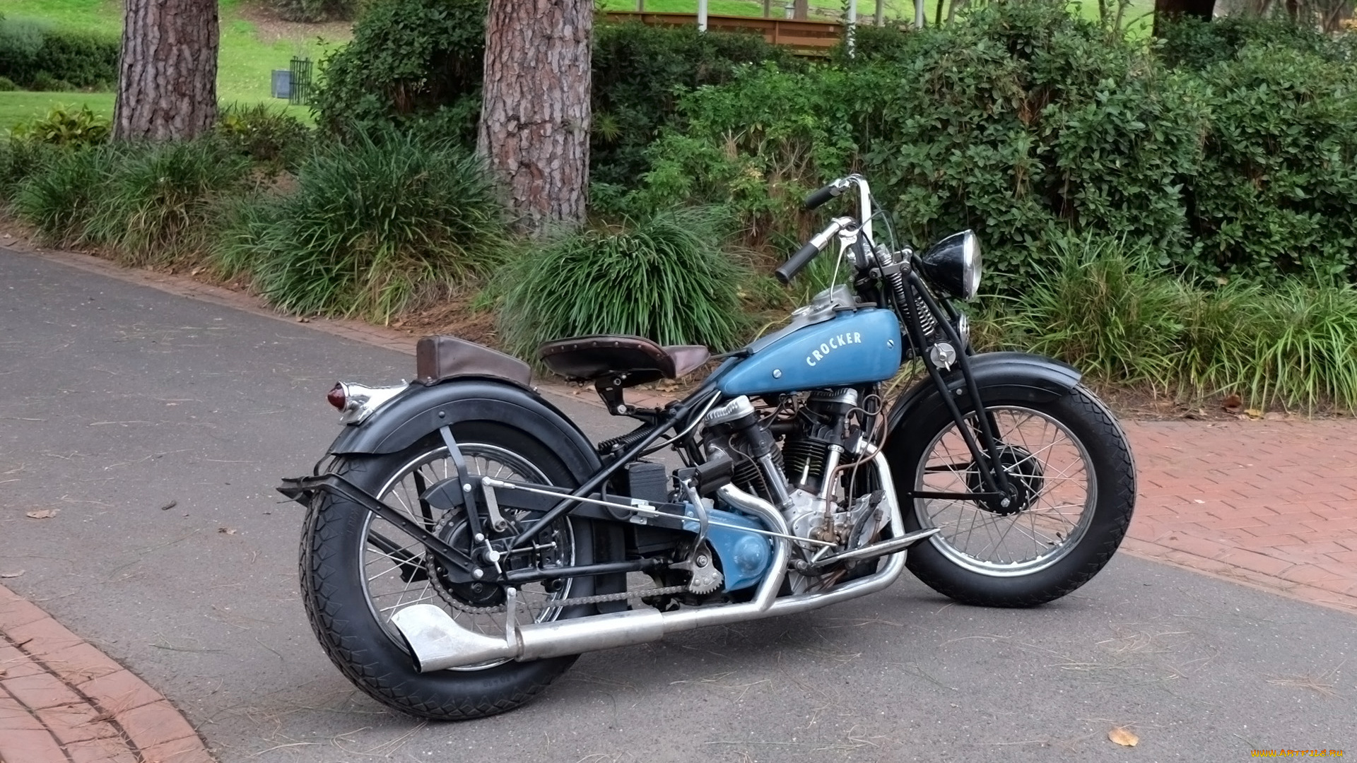 1938-crocker-v-twin, мотоциклы, crocker, moto