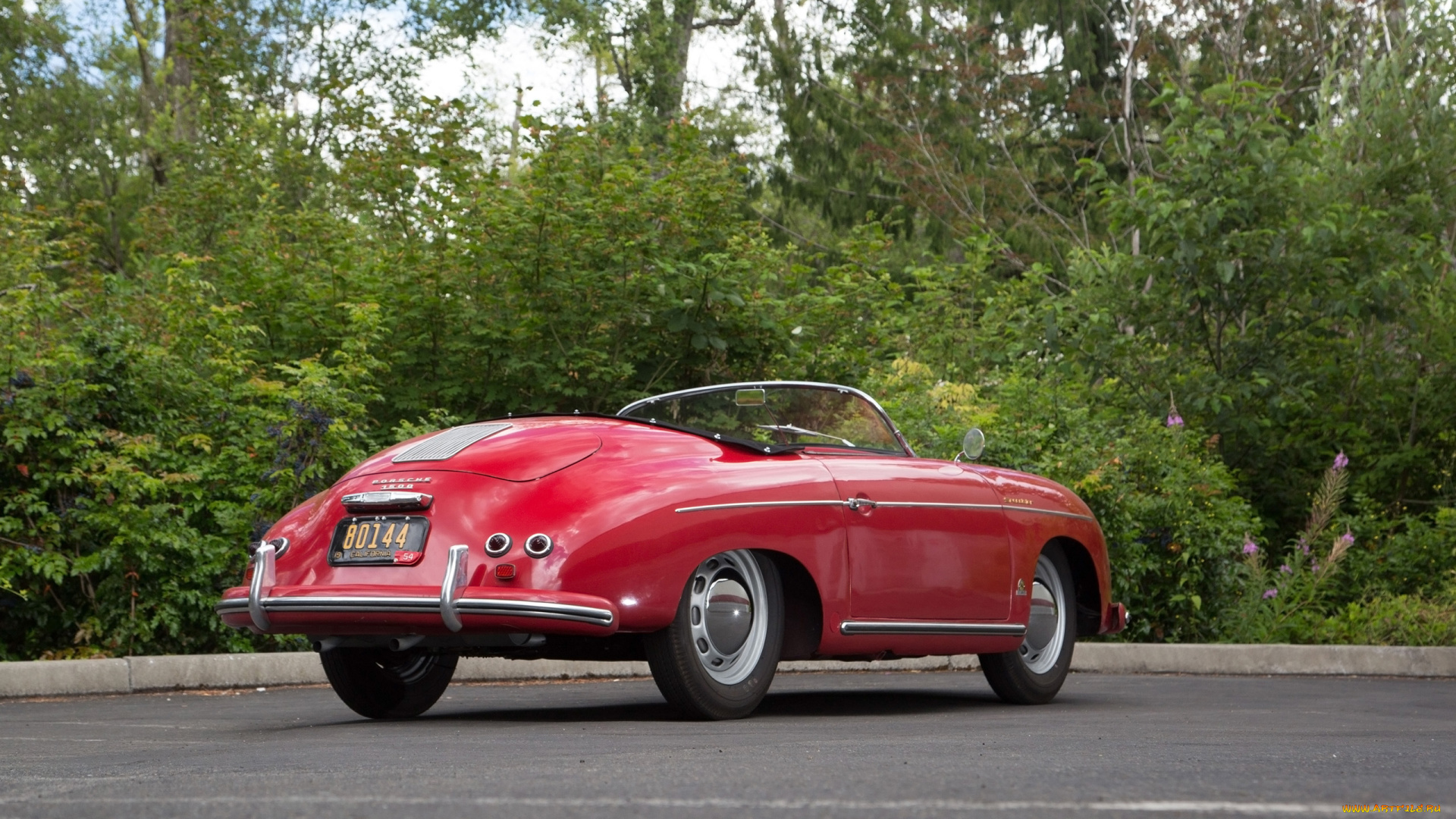1954-porsche-356-speedster, автомобили, porsche