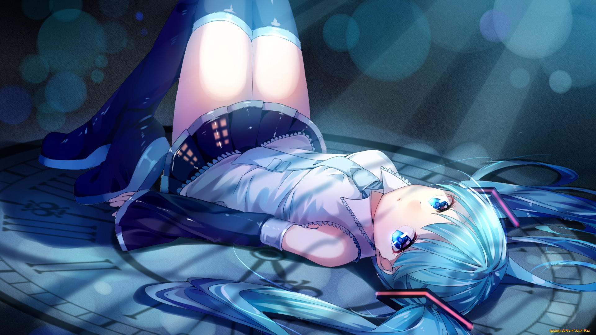 аниме, vocaloid, hatsune, miku