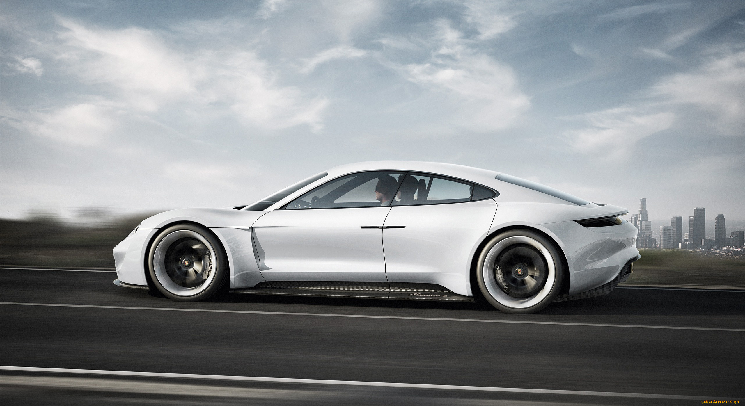 porsche, mission, e, concept, 2015, автомобили, porsche, concept, e, mission, 2015