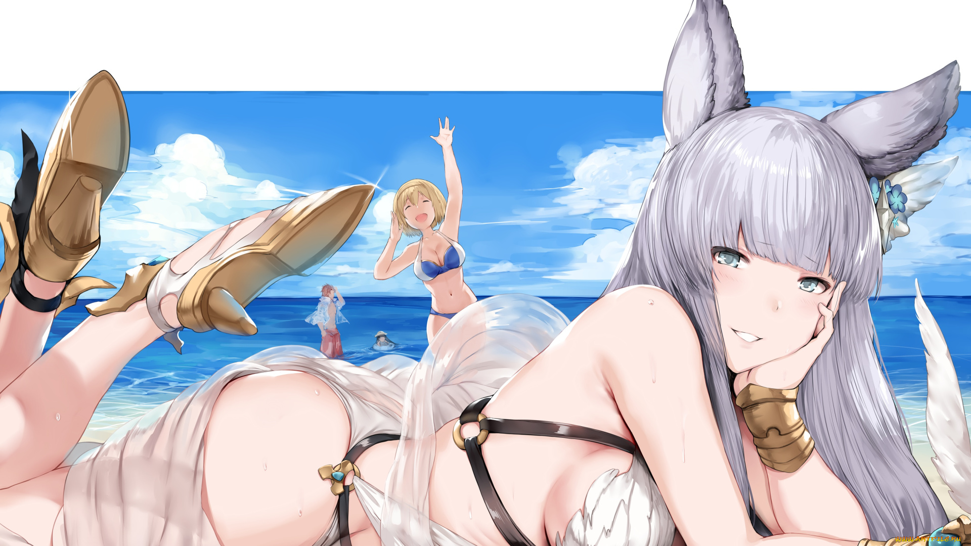 аниме, granblue, fantasy, granblue, fantasy