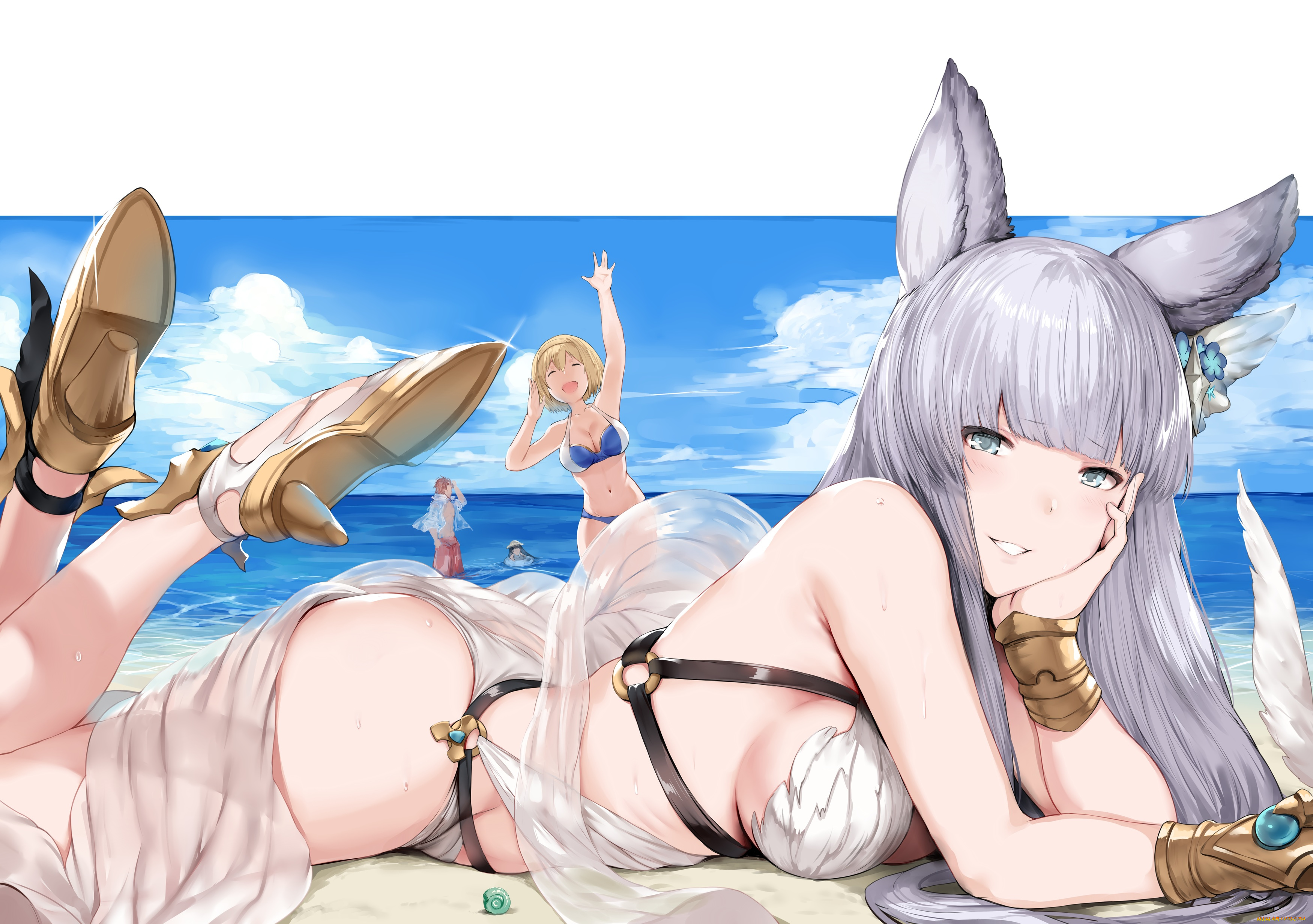 аниме, granblue, fantasy, granblue, fantasy