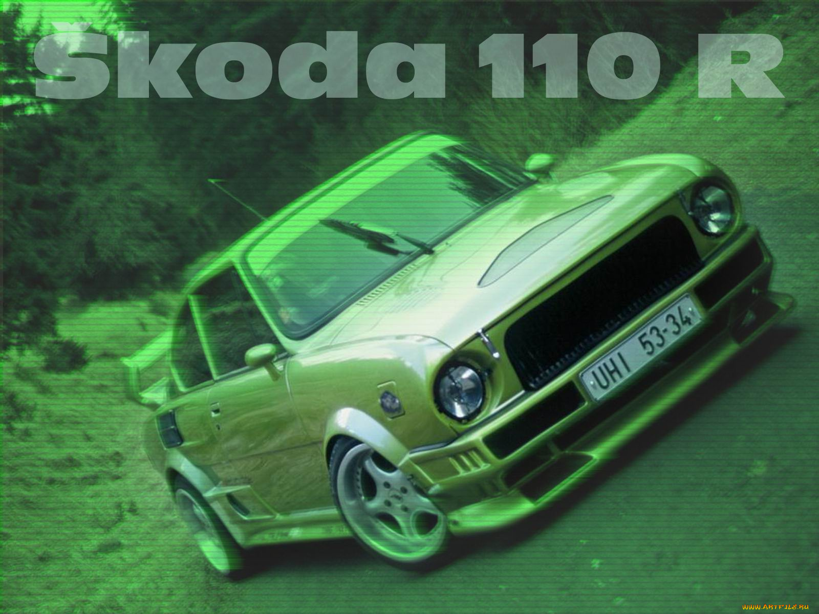 scoda, 110turbo, автомобили, skoda