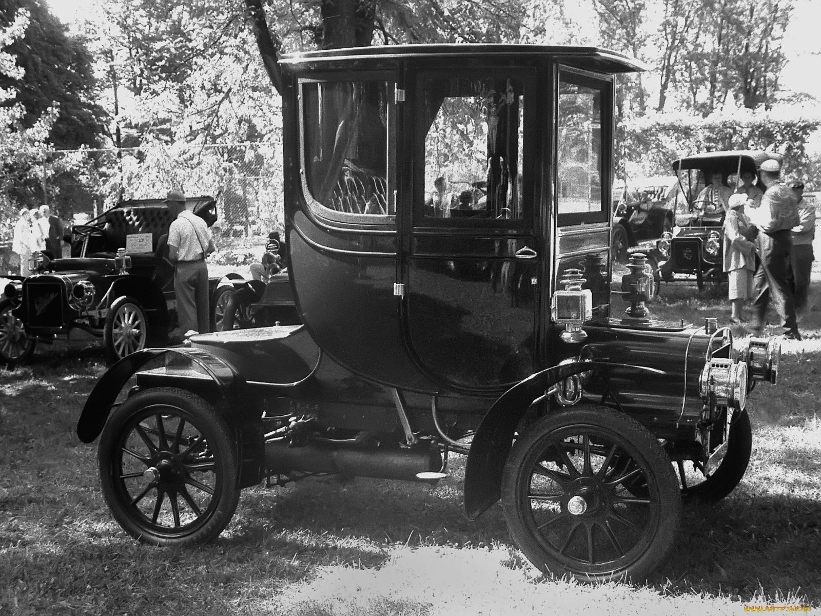 cadillaccoupe1906, автомобили, классика