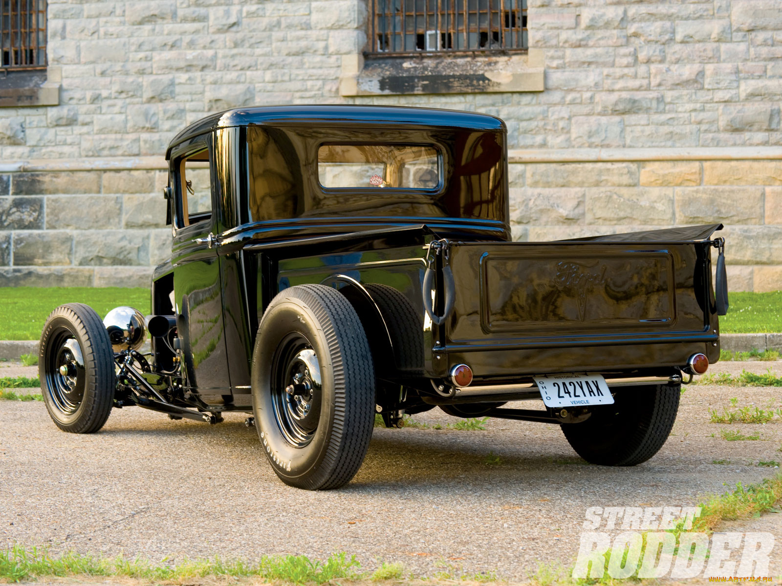 1932, ford, channeled, pickup, автомобили, custom, pick, up