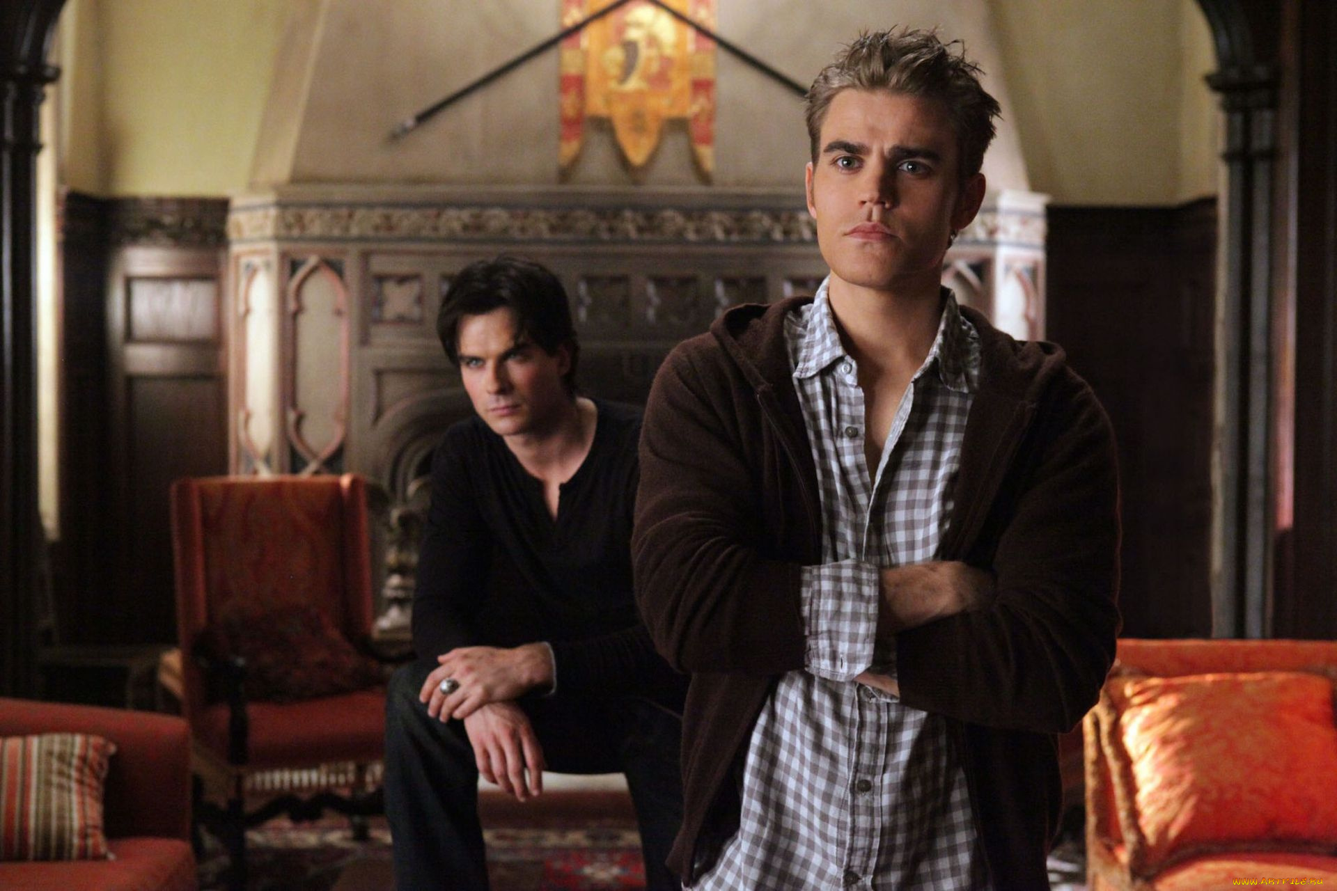 the, vampire, diaries, кино, фильмы, paul, wesley, ian, somerhalder