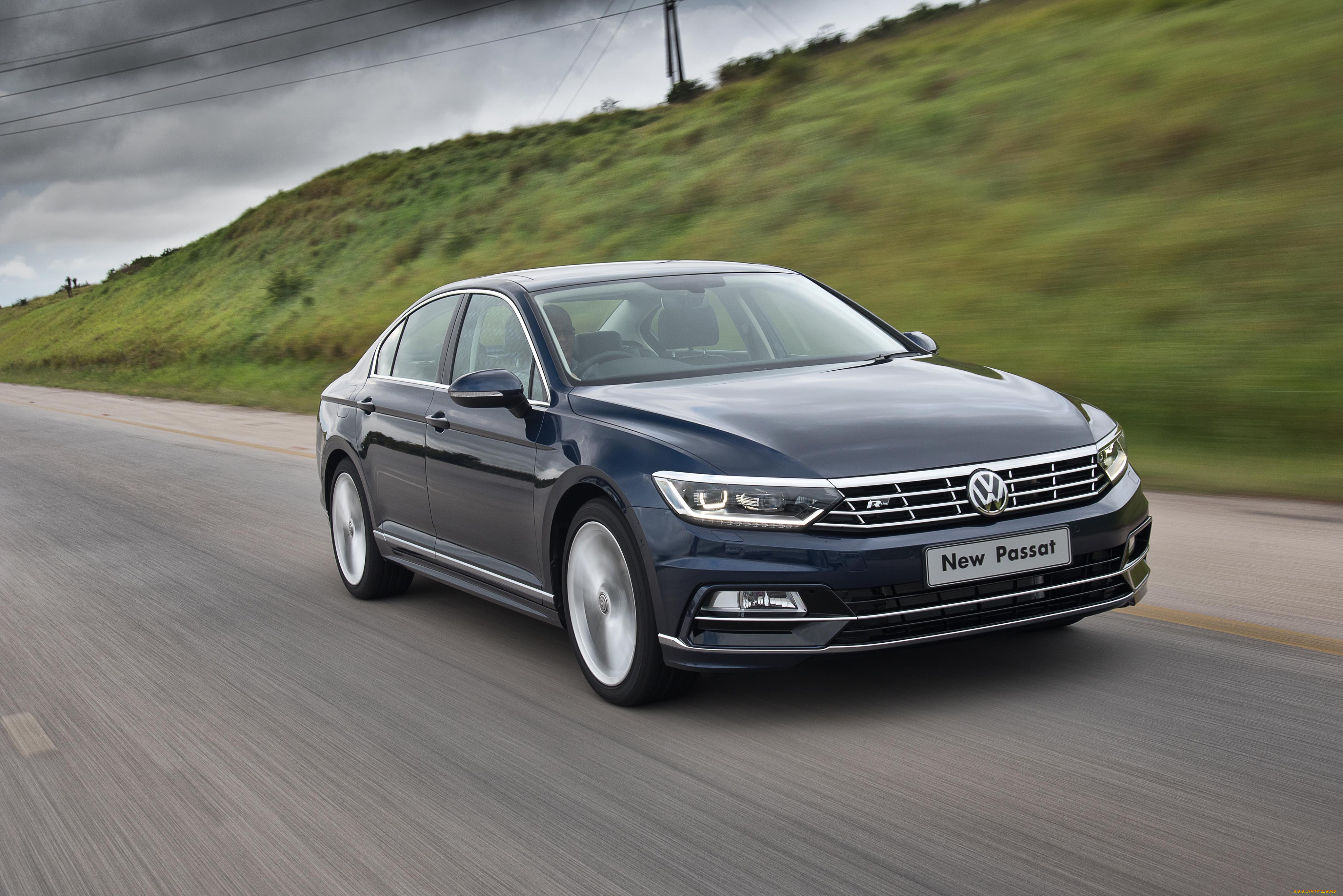 автомобили, volkswagen, 2015г, b8, za-spec, passat, r-line