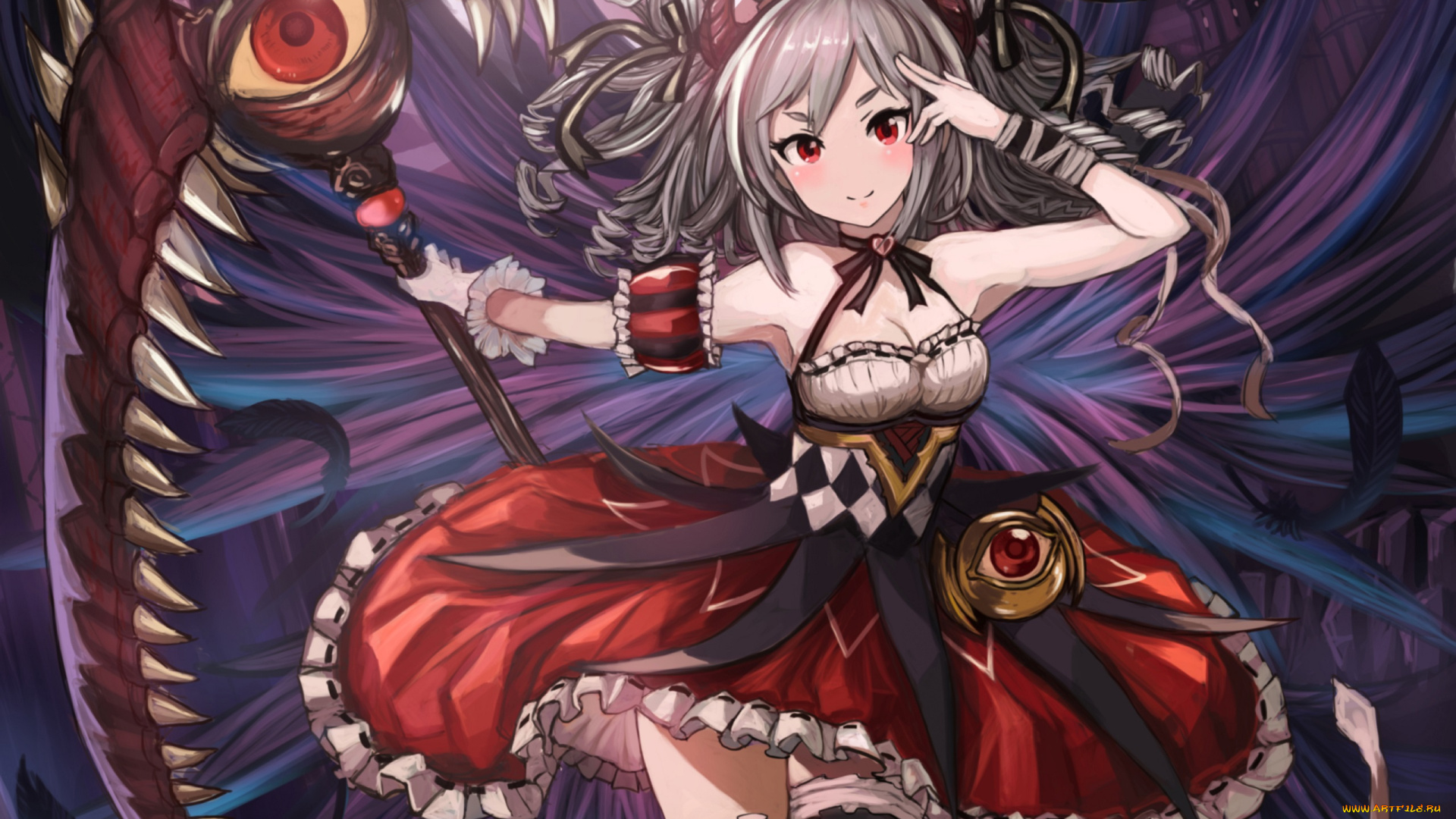 аниме, touhou, kanzaki, ranko