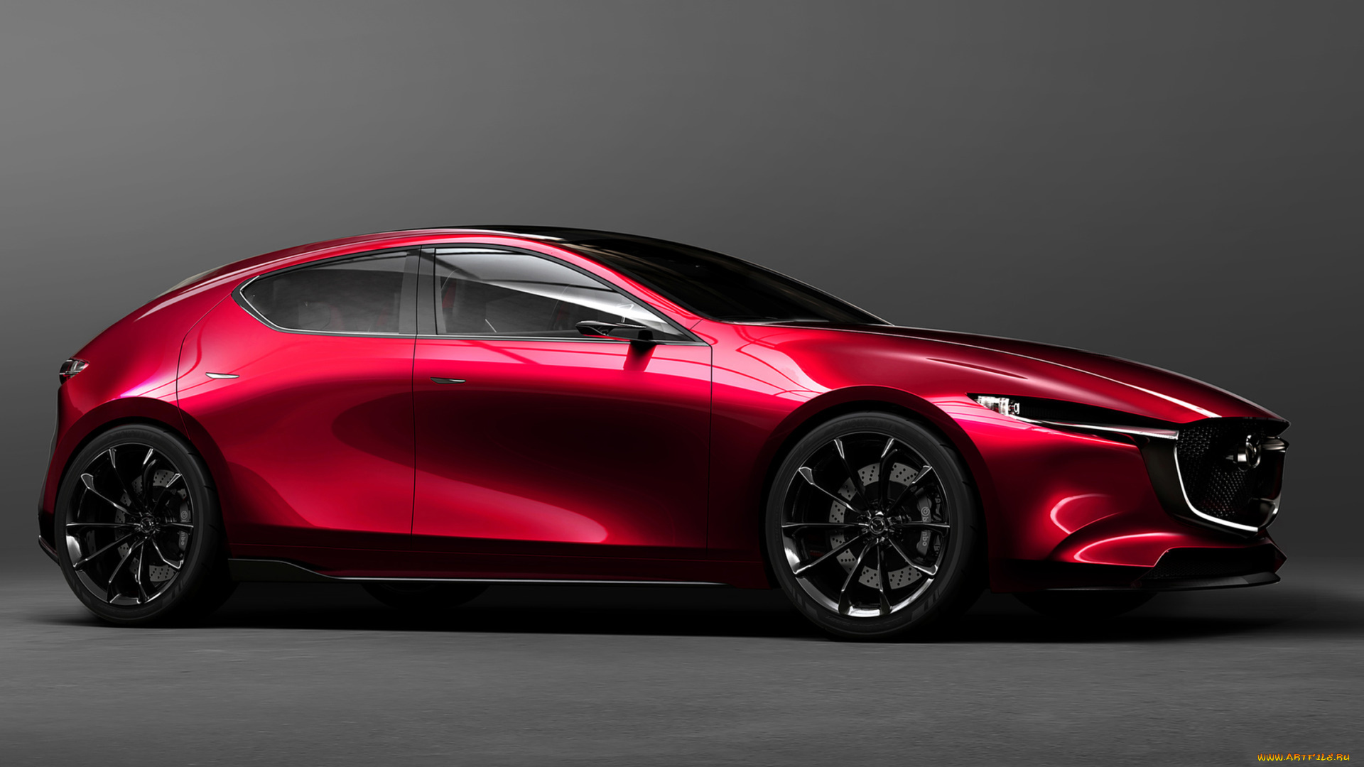 mazda, kai, concept, 2017, автомобили, mazda, concept, 2017, kai