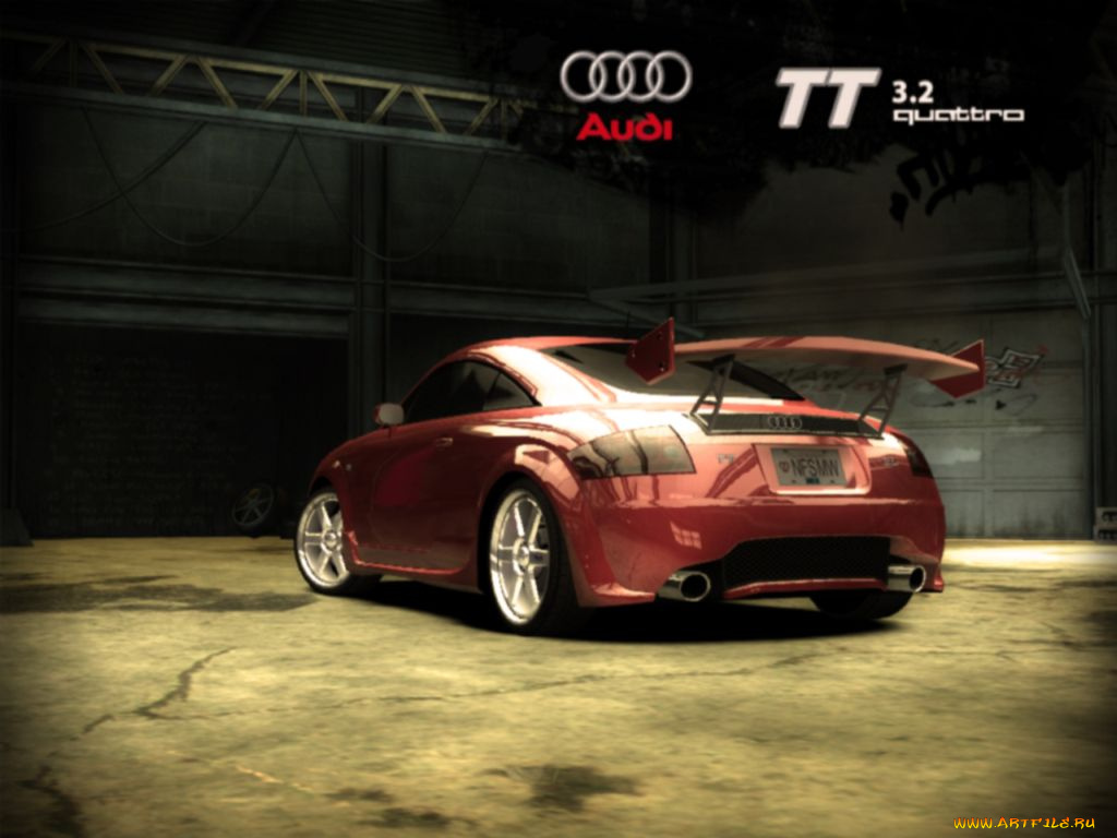 nfsmw, audi, tt, 02, видео, игры, need, for, speed, most, wanted