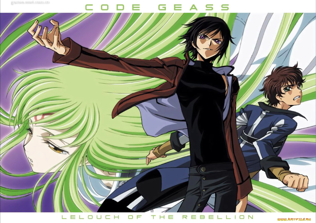 аниме, code, geass