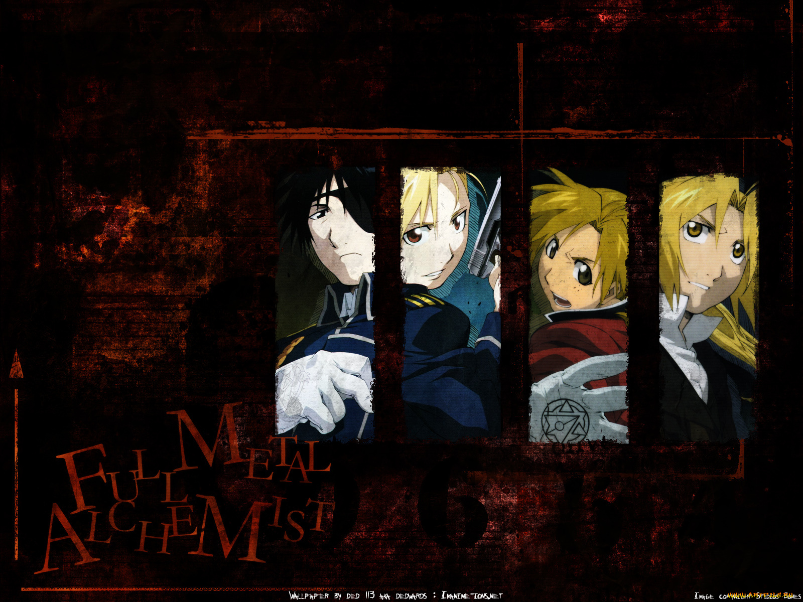 аниме, fullmetal, alchemist