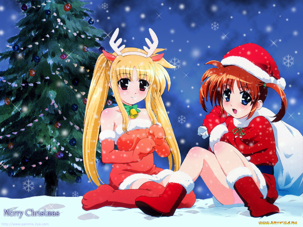 аниме, mahou, shoujo, lyrical, nanoha