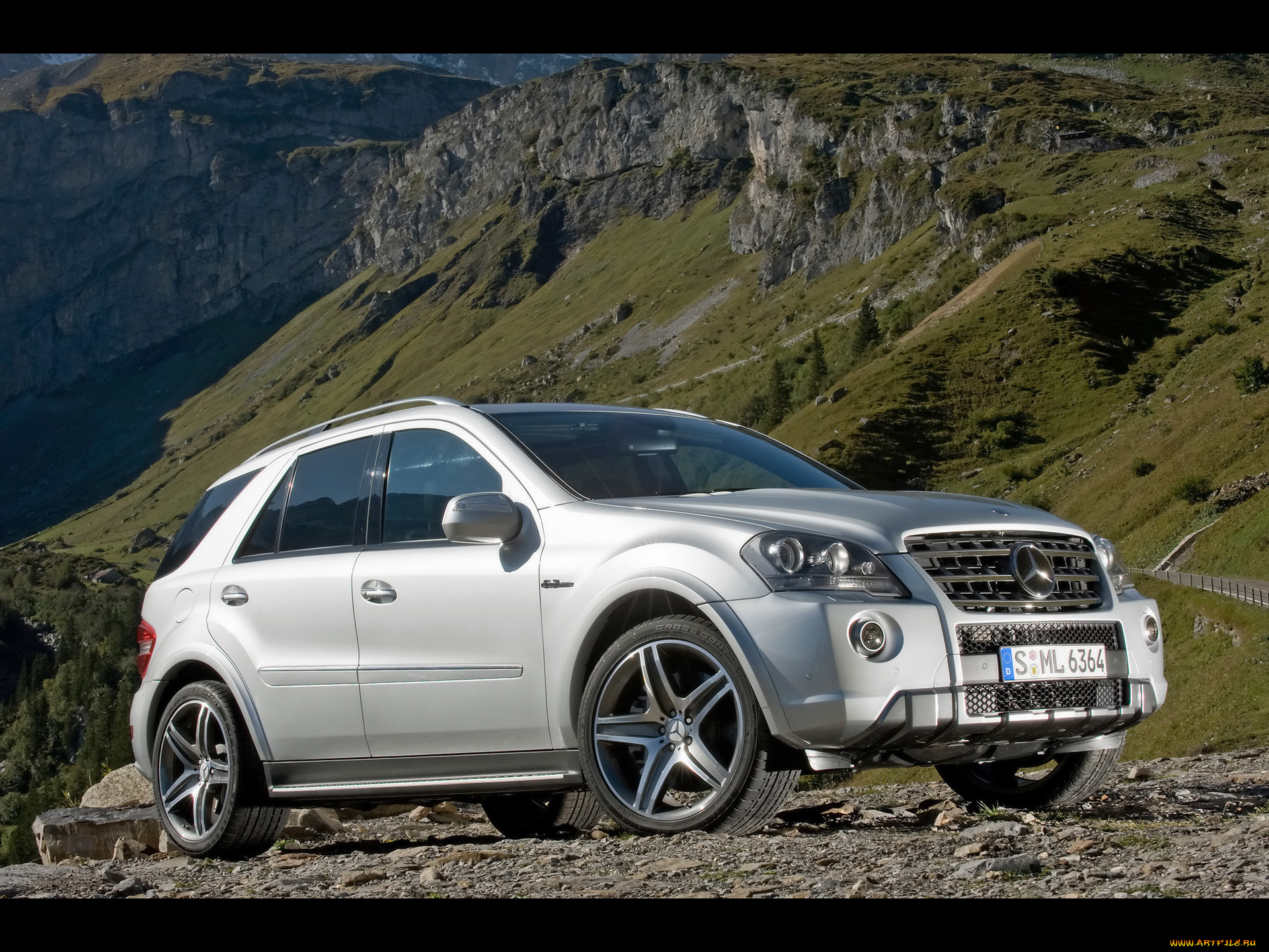 2009, mercedes, benz, ml, 63, amg, 10th, anniversary, автомобили