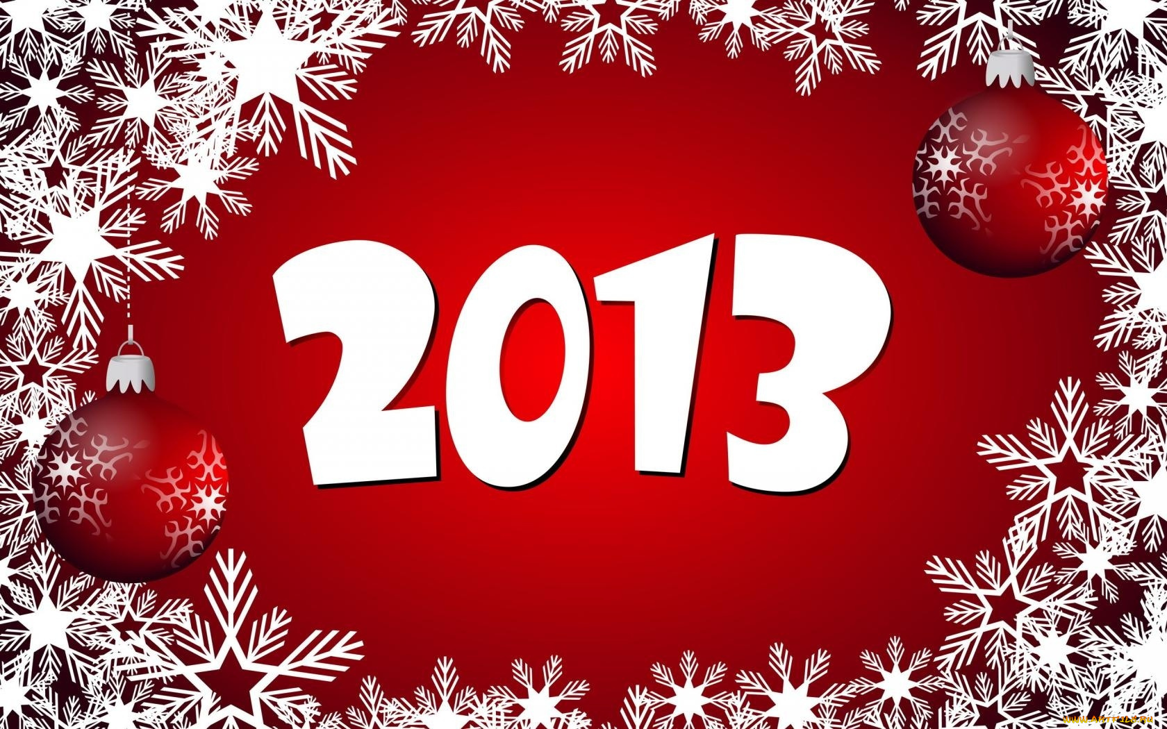 праздничные, векторная, графика, новый, год, поздравление, шары, снежинка
