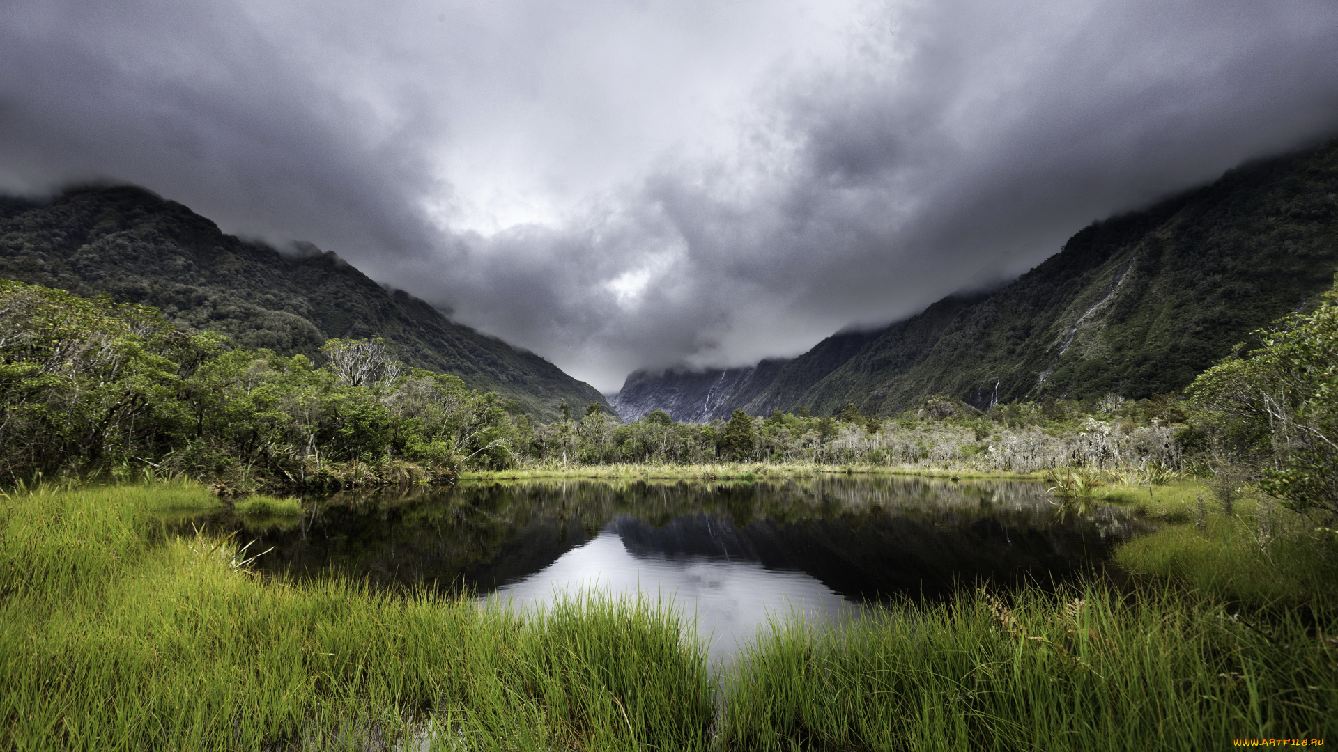 fiordland, national, park, , new, zealand, природа, реки, озера, парк, new, zealand, горы, озеро, пейзаж, park, fiordland