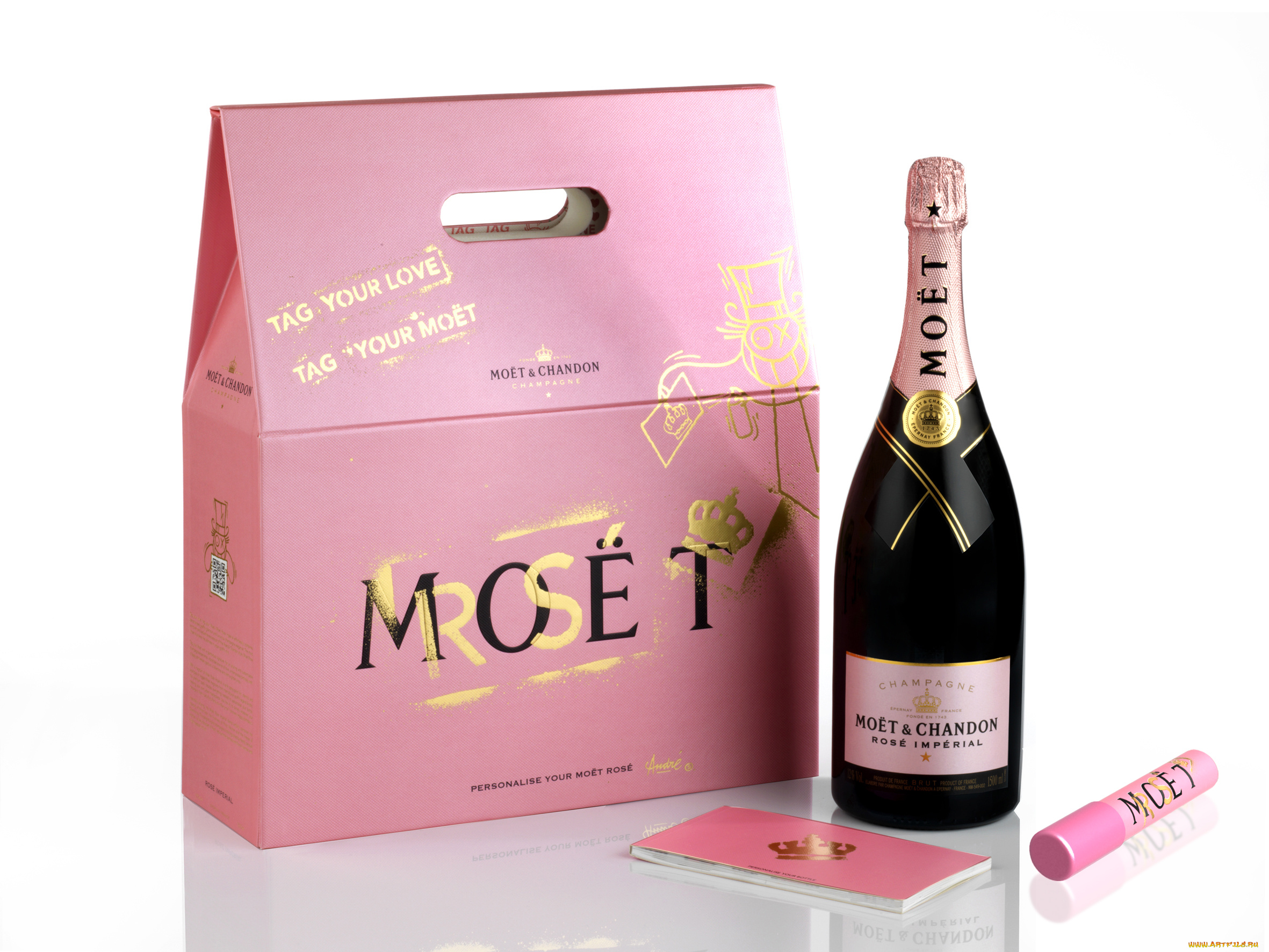 бренды, moet, &, chandon, розовое, бокалы, шампанское, moet, chandon