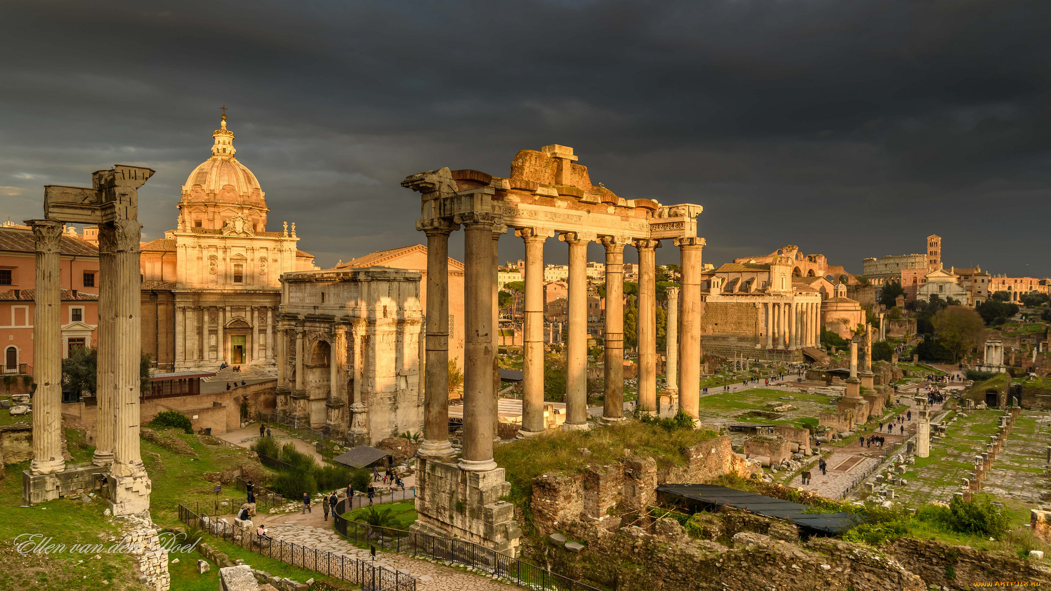 ancient, rome, города, рим, , ватикан, , италия, антик