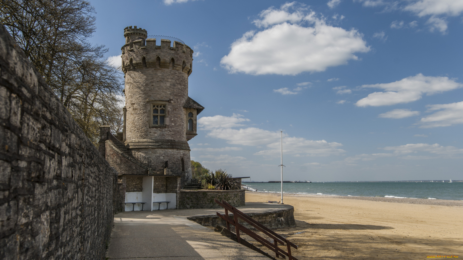 ryde, beach, города, -, улицы, , площади, , набережные, простор