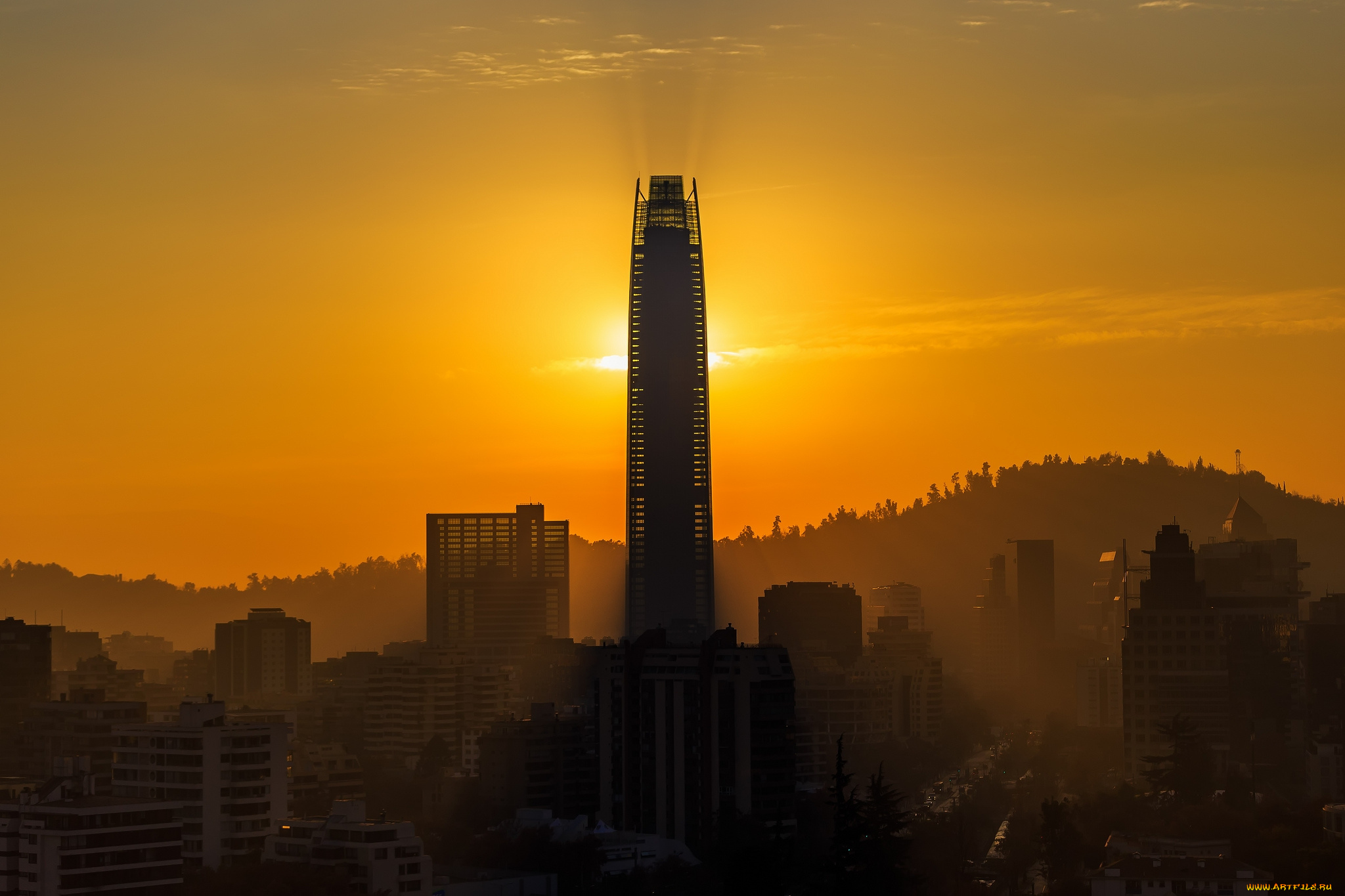 santiago, , chile, города, сантьяго, , Чили, простор